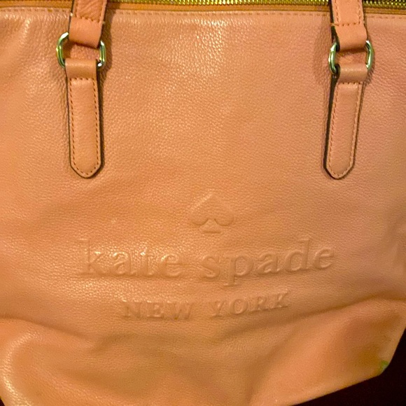 Kate Spade Pink Leather Tote - Picture 2 of 4
